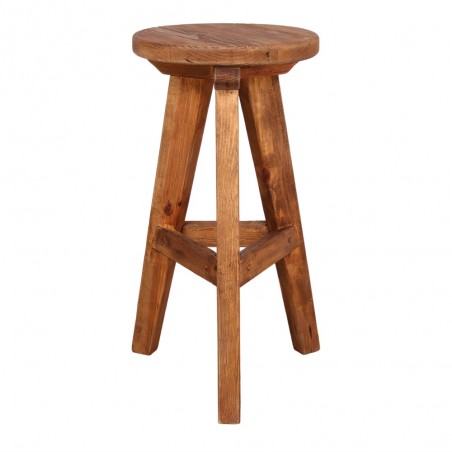 TABURETE ALTO DE MADERA STRADA