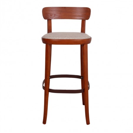 TABURETE ALTO DE MADERA TAPIZADO KRASNODAR