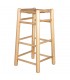 TABURETE ALTO DE MADERA Y ENEA ALEXANDRIA