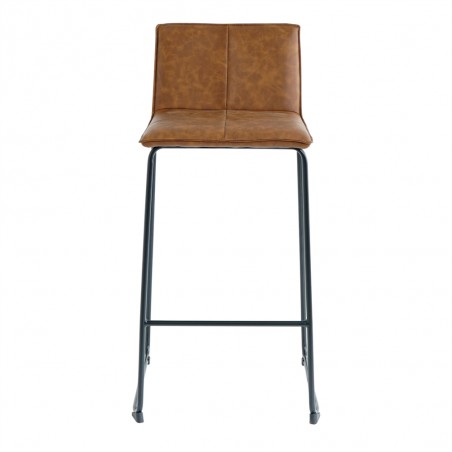 TABURETE ALTO DE PIEL GOLAND