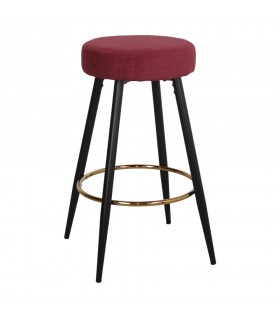 TABURETE ALTO TAPIZADO AGORY