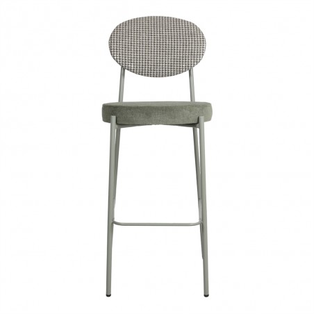 TABURETE ALTO TAPIZADO AMERY CHIC