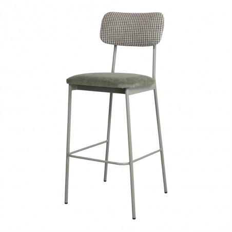 TABURETE ALTO TAPIZADO BILOXI CHIC