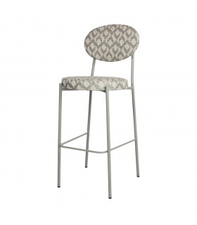 TABURETE ALTO TAPIZADO AMERY HYDRO MOSS