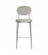 TABURETE ALTO TAPIZADO AMERY HYDRO MOSS