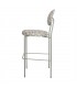 TABURETE ALTO TAPIZADO AMERY HYDRO MOSS