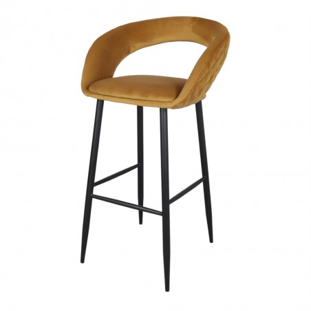 TABURETE ALTO TAPIZADO ELITY