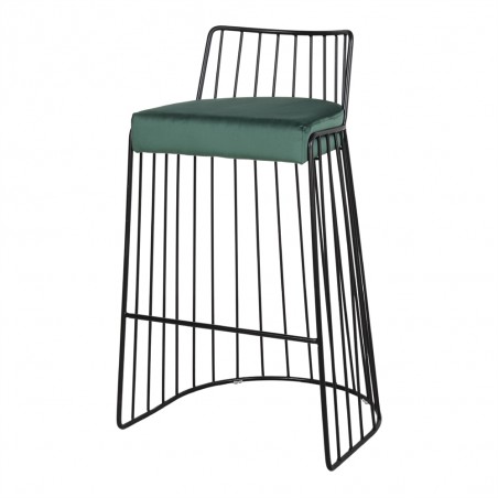 TABURETE ALTO TAPIZADO MAZARIN