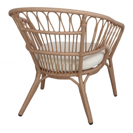 SILLÓN DE RATTÁN SINTÉTICO OGARO