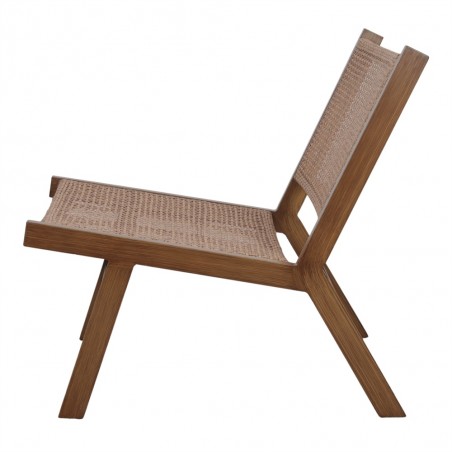 SILLÓN DE METAL Y RATTÁN SINTÉTICO TALISSA