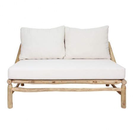 BANCO DE MADERA CON COJINES THAOLY