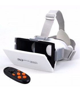 Gafas de Realidad Virtual + Mando blancas