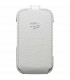 Funda flip de piel Blackberry ACC-46594 blanca