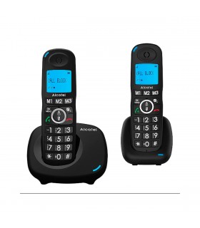 Teléfono inalámbrico DECT Alcatel XL535 Duo Negro