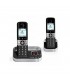 Teléfono inalámbrico DECT Alcatel F890 Voice Duo Negro/Plata