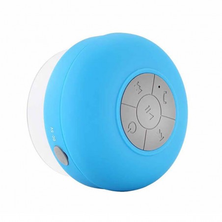 Altavoz para la Ducha Bluetooth Resistente al Agua con Manos Libres Azul -  En Oferta