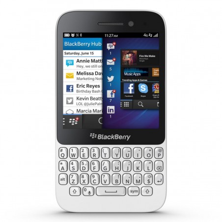 Blackberry Q5 blanco QWERTY libre