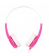 Auriculares infantiles BuddyPhone Rosa