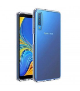 Carcasa Samsung Galaxy A7 (2018) Hybrid (bumper + trasera) Transparente