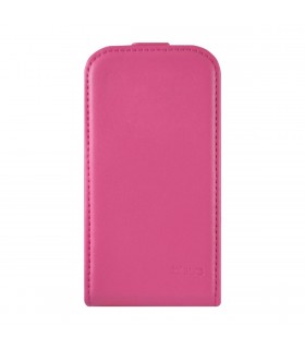 Funda de cuero para Samsung Galaxy Ace 2 rosa