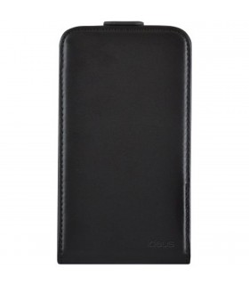 Funda de cuero negra para Samsung Galaxy Core