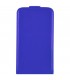 Funda de cuero azul para Samsung Galaxy Core