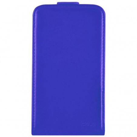 Funda de cuero azul para Samsung Galaxy Core