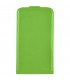 Funda de cuero verde para Samsung Galaxy Core