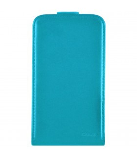 Funda de cuero turquesa para Samsung Galaxy Core