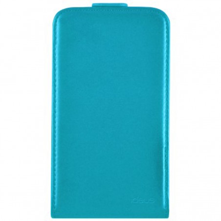 Funda de cuero turquesa para Samsung Galaxy Core