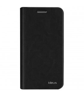 Funda de piel tipo libro CAG3LEABOBK negra para tu LG G3
