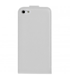 Funda de piel blanca para Apple iPhone 4S