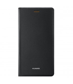Funda piel tipo libro original para Huawei P8 Lite (2015) BLACK