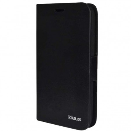 Funda de piel tipo libro CAG3LEABOBK negra para tu XPERIA T3