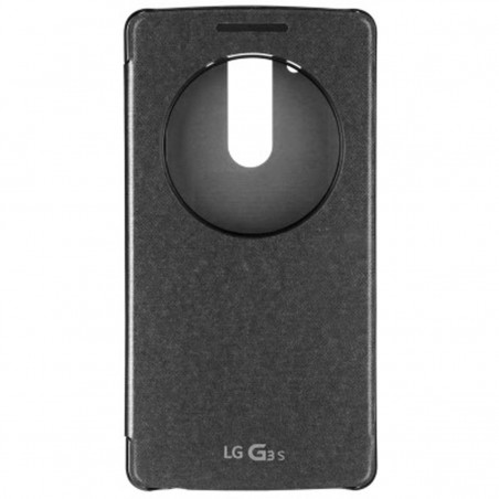 Funda inteligente CCF-490GAGEUTB para el LG G3S de color negro