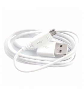 Cable MicroUSB universal blanco