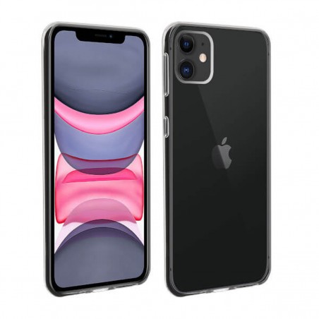 Carcasa iPhone 11 Hybrid Transparente (bumper+trasera)