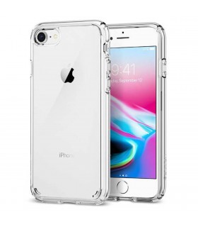Carcasa iPhone 7 Plus/8 Plus (Bumper + Trasera) Transparente