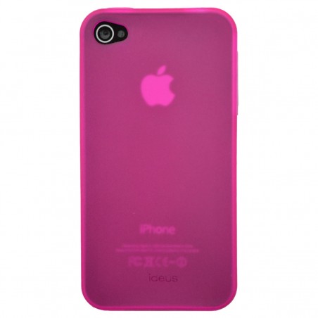 Funda TPU rosa para Apple iPhone 4S