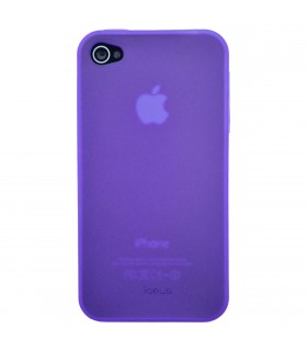 Funda TPU lila para Apple iPhone 4S