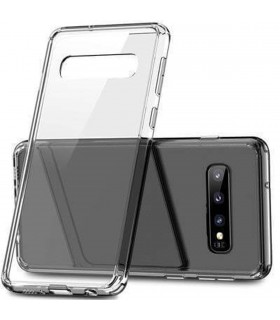 Carcasa Samsung Galaxy S10 hybrid ( bumper+ trasera transparente )Transparente