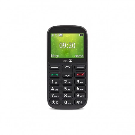 Doro 1361 Teléfono Movil de Teclas Grandes Dual SIM Negro