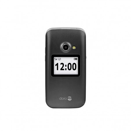 Doro 2424 Teléfono Móvil Tapa Grafito/Blanco