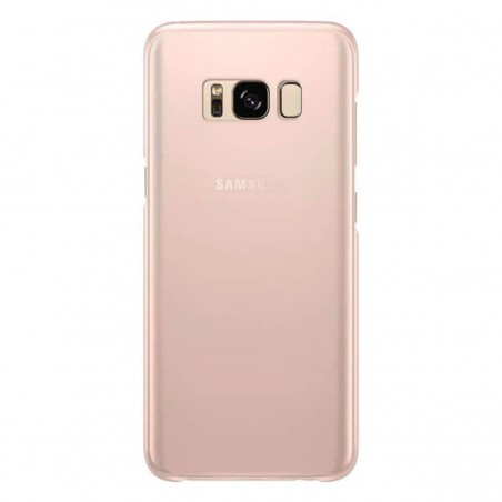 Funda de silicona para Samsung Galaxy S8 Plus Rosa EF-QG955CP