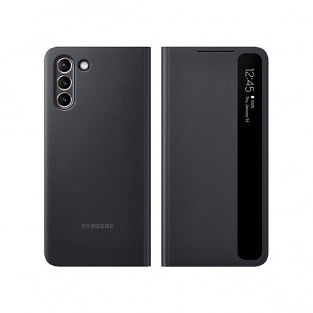 Samsung Clear View Cover for Galaxy S21 Black