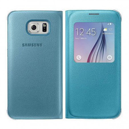 Funda S View para Samsung Galaxy S6 azul EF-CG920PLE