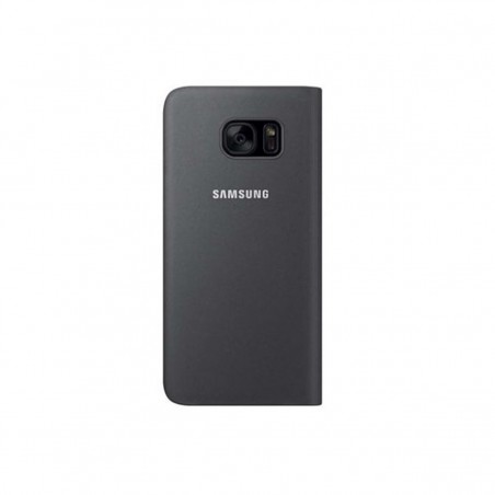 Funda Samsung tipo libro S View EF-CG935PBE  negra para Galaxy S7 Edge