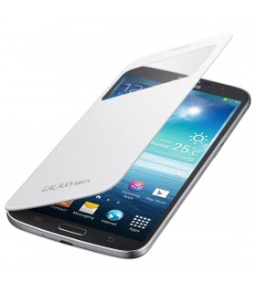 Funda S View Samsung EF-CI920BW blanco para Galaxy Mega