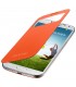 Funda S View Samsung EF-CI950BO naranja para Galaxy S4