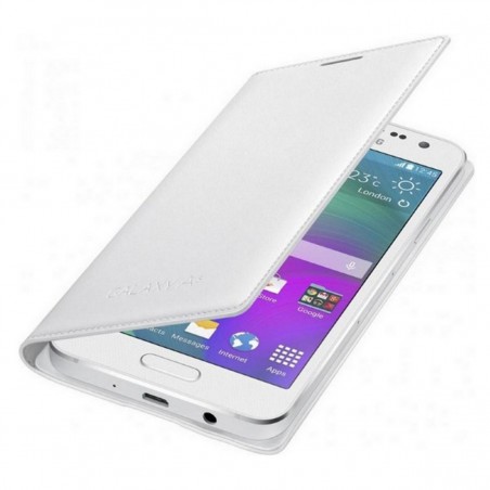 Funda flip cover Samsung EF-FA300BWEGWW para Galaxy A3 blanca